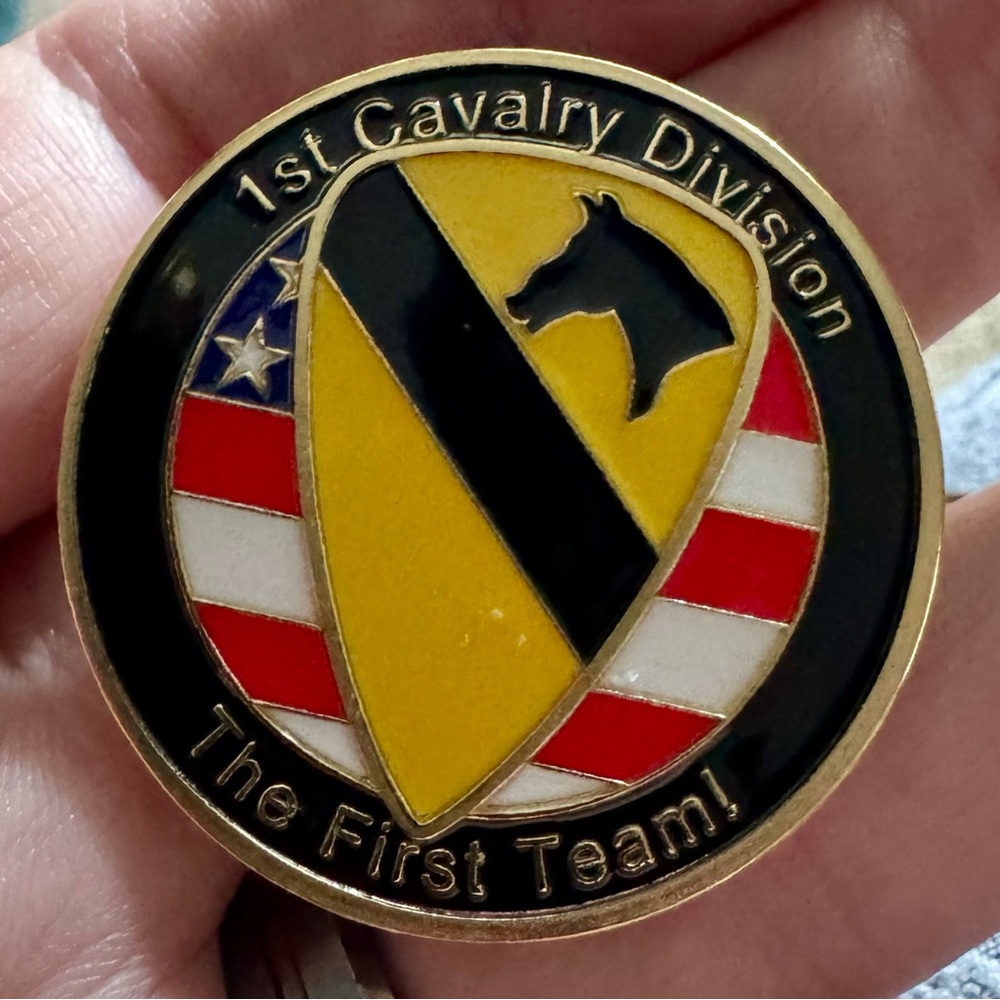 1st Cavalry Division Commemorative Coin